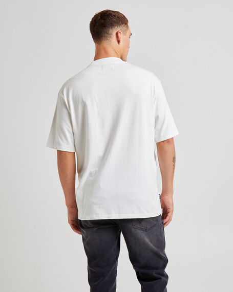 Snake Slacker Short Sleeve T-Shirt Vintage White