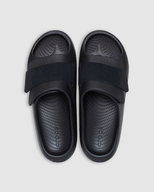 Mellow Luxe Recovery Slides Black, hi-res image number null
