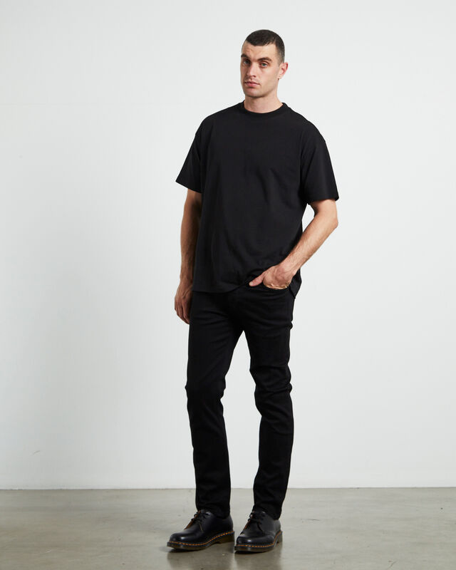 Lou Straight Leg Jeans Perfecto Black, hi-res image number null
