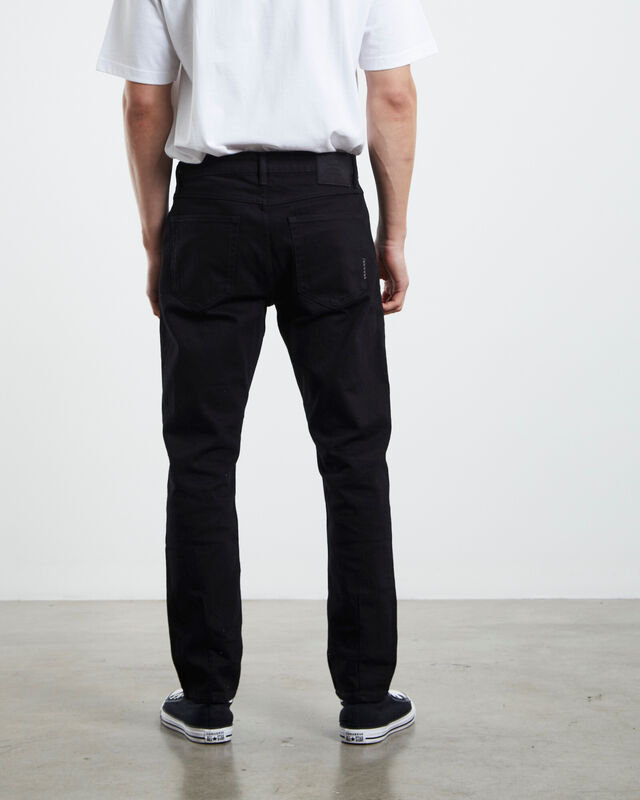 Ray Straight Slim Jeans Stay Black, hi-res image number null