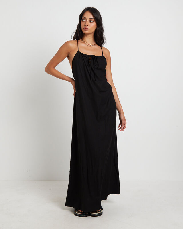 Mischa Maxi Dress in Black, hi-res image number null