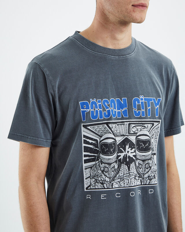 Poison City Band T-Shirt Graphite, hi-res image number null