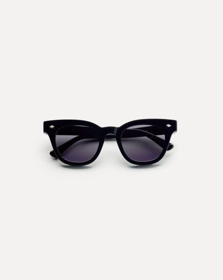 Dylan Sunglasses in Black Polished