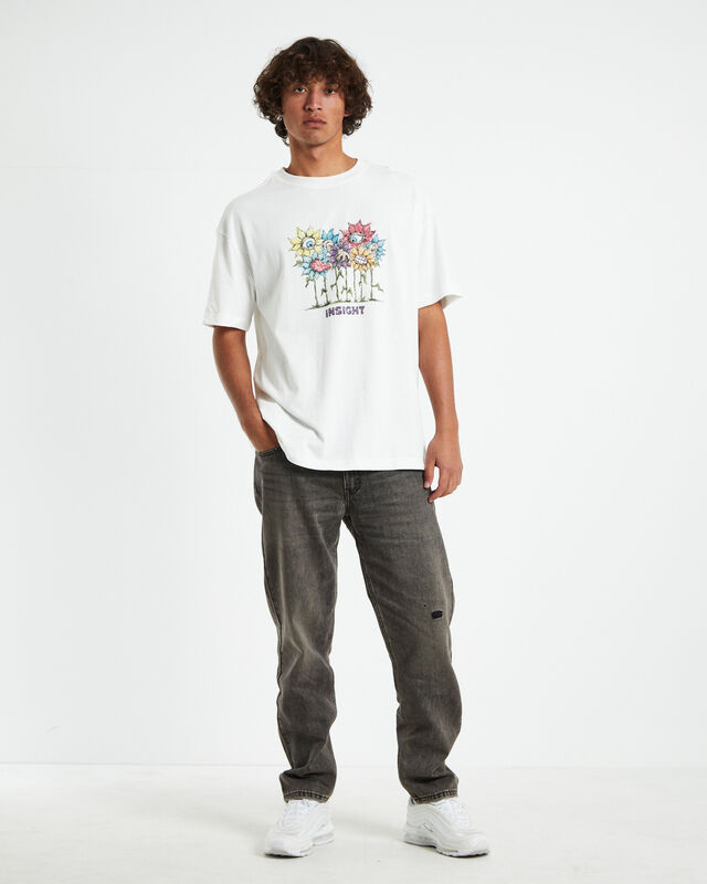 Gardens Short Sleeve T-Shirt Off White, hi-res image number null
