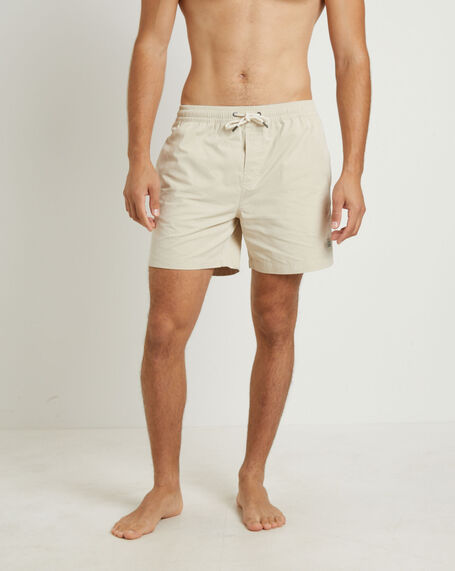 Newport Volley Boardshorts in Natural
