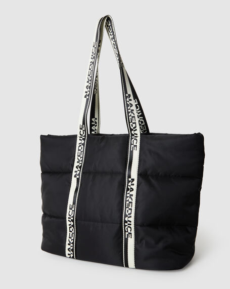 The Logan Kia Bag in Black Nylon