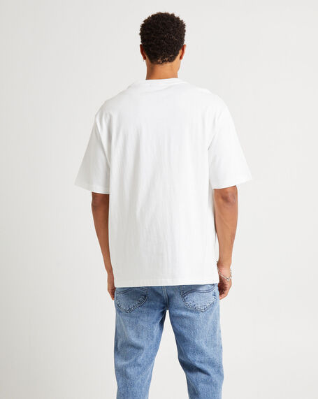 Lee Limited Baggy T-Shirt Vintage White