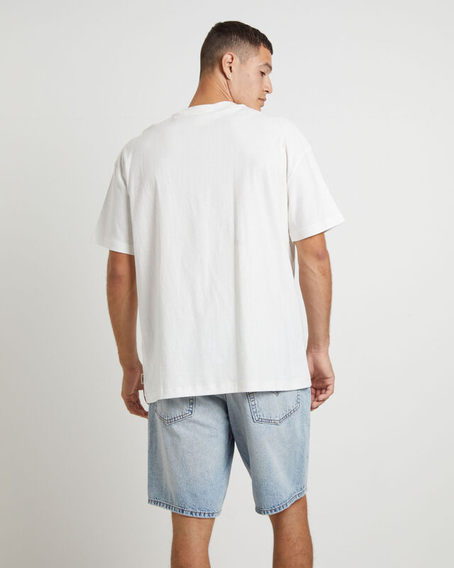 Dive Short Sleeve T-Shirt in White, hi-res image number null