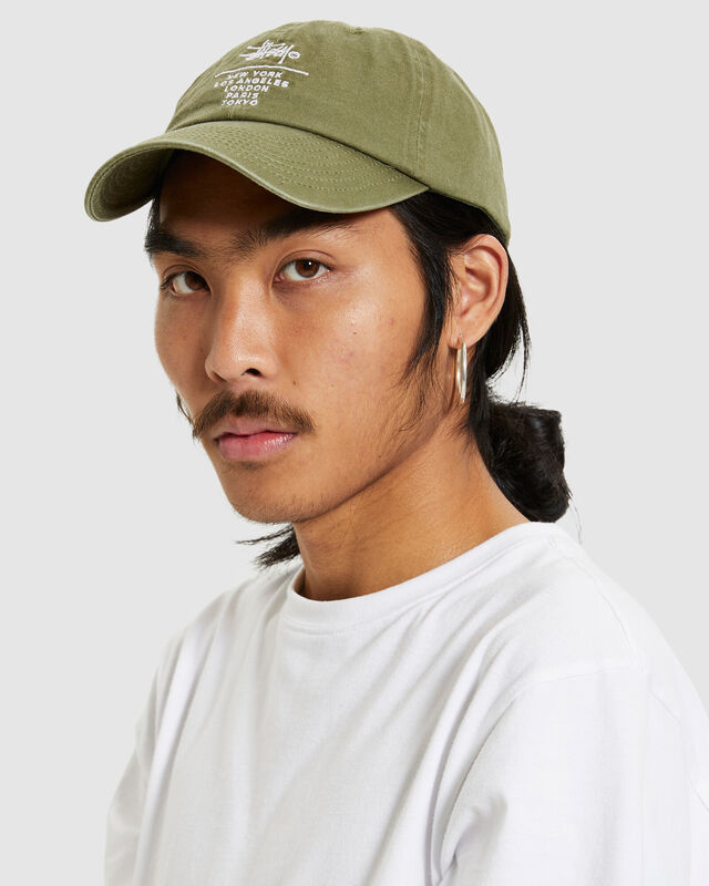 City Stack Low Pro Cap Olive Green, hi-res image number null