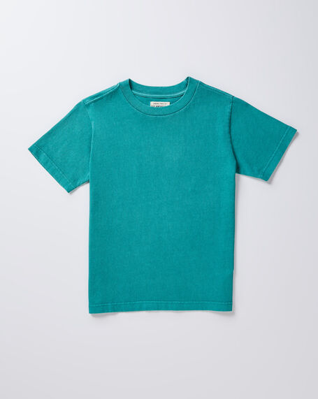 Teen Boys OG Vintage Short Sleeve T-Shirt in Emerald