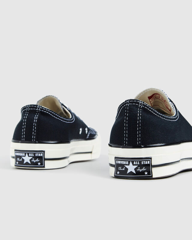 Chuck Taylor All Star '70 Lo Sneakers Black/Egret White, hi-res image number null