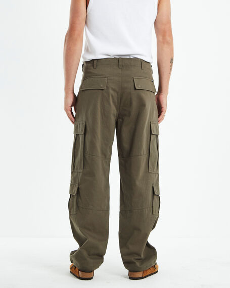 Surplus Cargo Pants Military Green