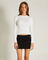 Luxe Knitted Long SLeeve Top in White