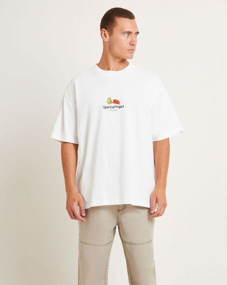 Gummies Short Sleeve T-Shirt in White