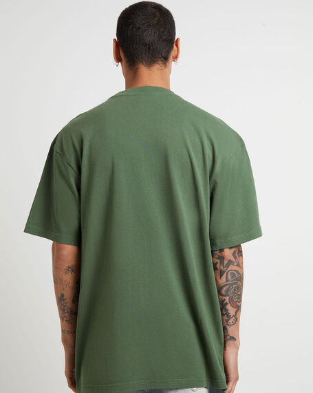 Underscore Sonics Short Sleeve T-Shirt in Green