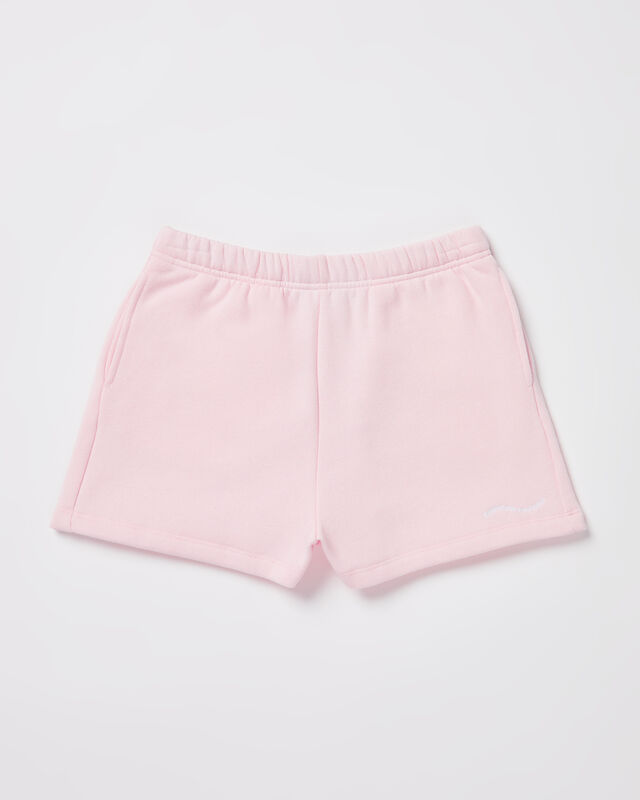 Teen Girls Pull On Fleece Shorts in Ballet Pink, hi-res image number null