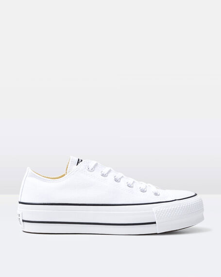 Chuck Taylor All Star Platform Lo Sneakers White