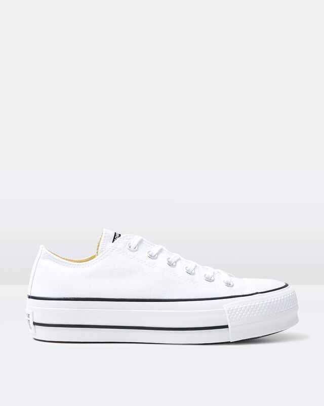 Chuck Taylor All Star Platform Lo Sneakers White, hi-res image number null