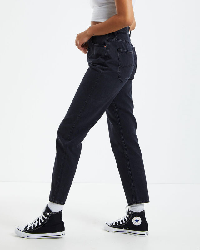 High Moms Jeans Clean Black Theory, hi-res image number null