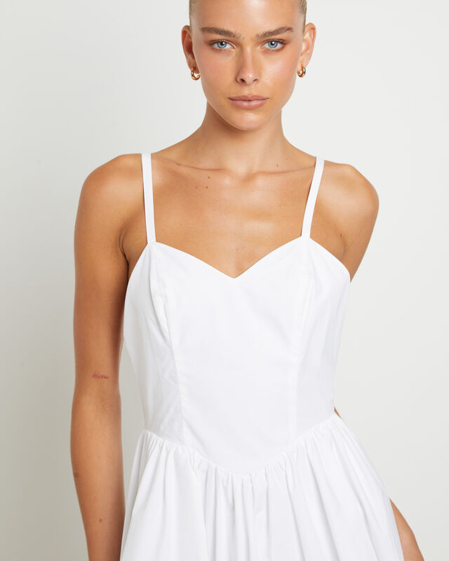 Aurelia Mini Dress in White, hi-res image number null