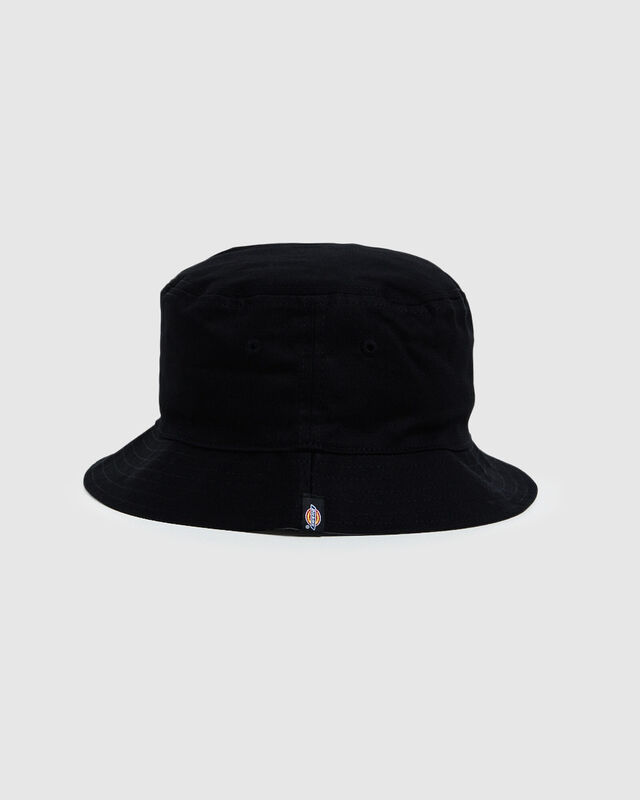 Stamford Reversible Bucket Hat Black Charcoal, hi-res image number null