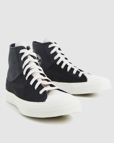 Chuck Taylor All Star Recycled Woven & Canvas Sneakers Black
