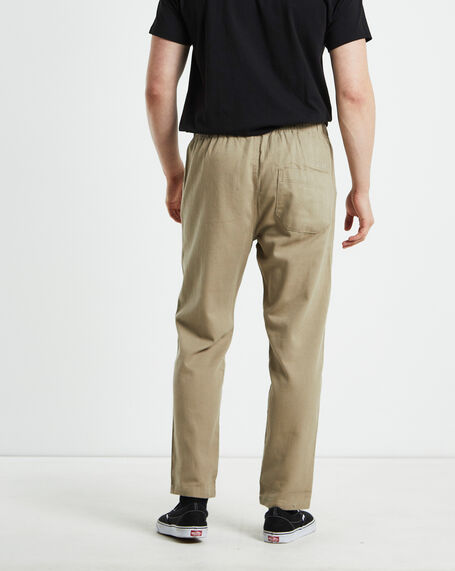 All Day Twill Pants Cement Brown