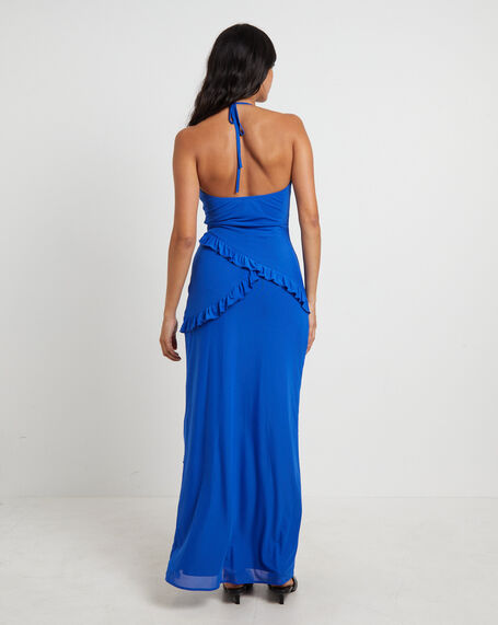 Ellidy Maxi Dress in Cobalt Blue