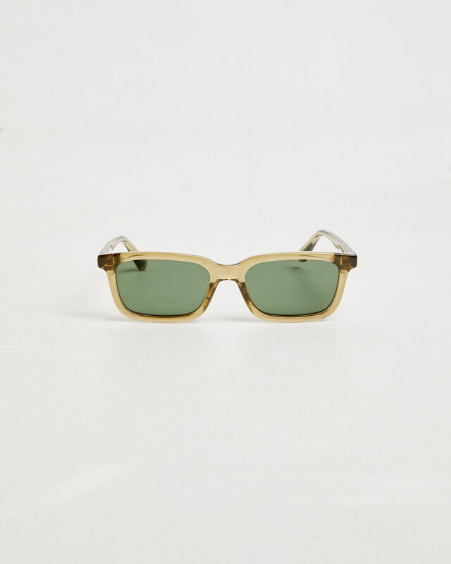 CBM Polished Sunglasses in Ochre Dark Green, hi-res image number null