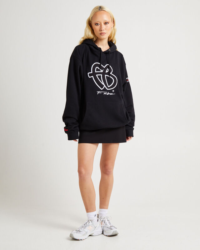 Classic Hooded Sweats Black/White, hi-res image number null