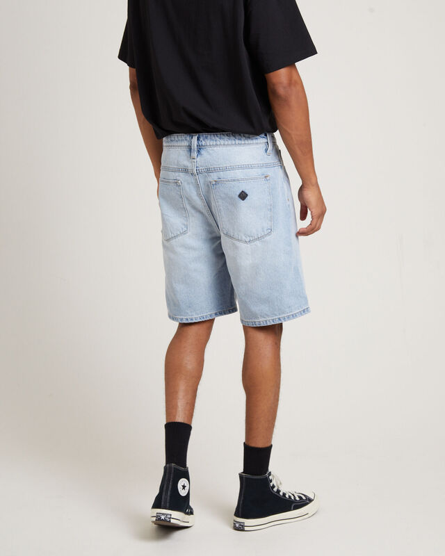 95 Baggy Denim Shorts in Six Days Blue, hi-res image number null