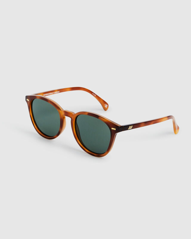 Bandwagon Sunglasses Vintage Tort/Green Mono, hi-res image number null