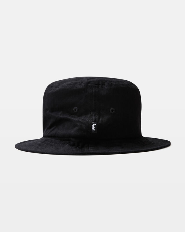 Stock Bucket Hat Black, hi-res image number null