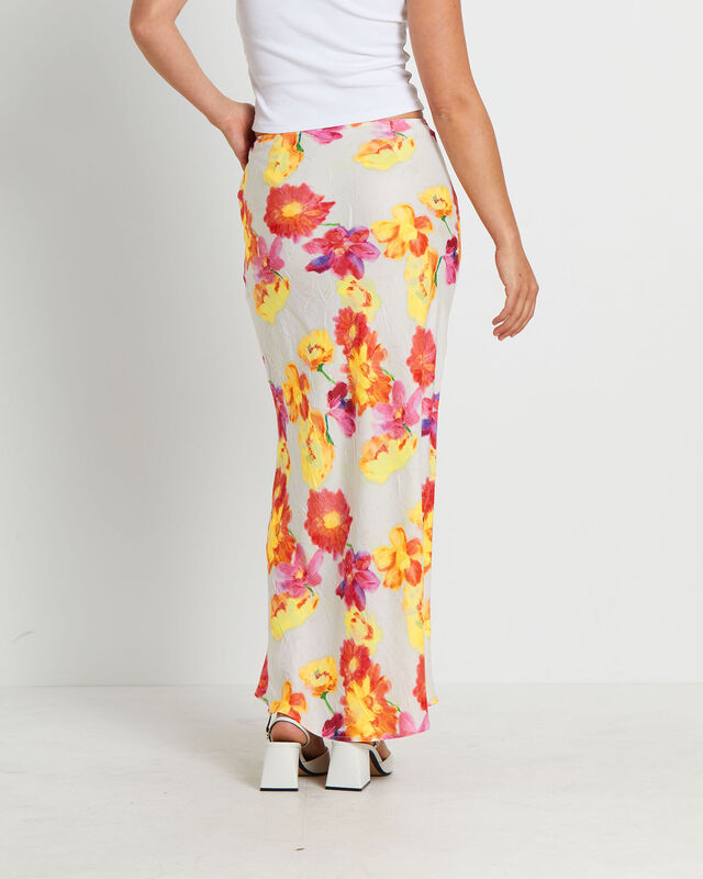 Rosalia Print Maxi Skirt in Assorted, hi-res image number null