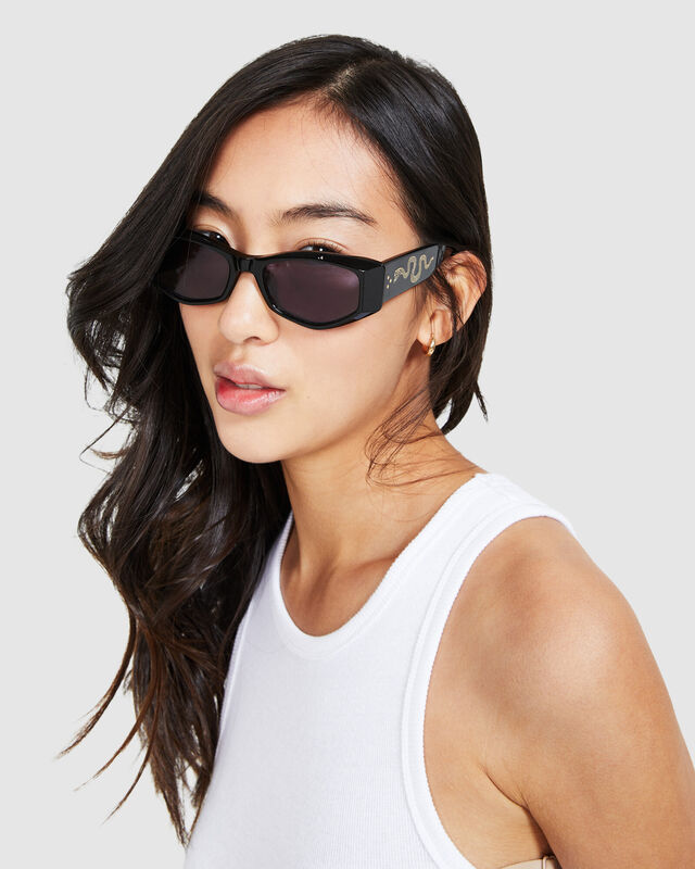 Guilty Sunglasses Polished Black, hi-res