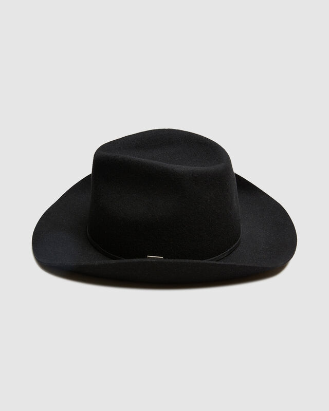Duke Cowboy Hat Black, hi-res image number null