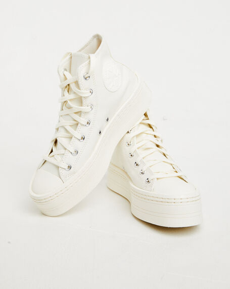 Chuck Taylor All Star Modern Lift Hi Top Sneakers in Egret