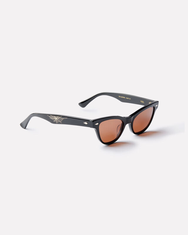 Veil Sunglasses in Black/Bronze, hi-res image number null