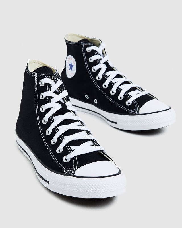 Chuck Taylor All Star Hi Top Sneakers Canvas Black, hi-res image number null