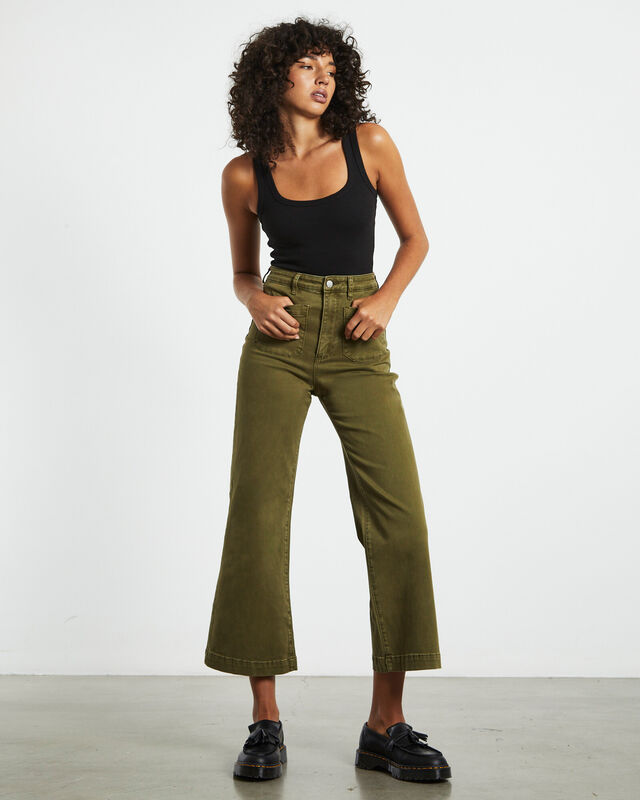 Sailor Jeans Army Green, hi-res image number null