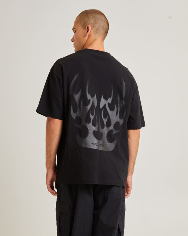 Flame Short Sleeve T-Shirt, hi-res image number null