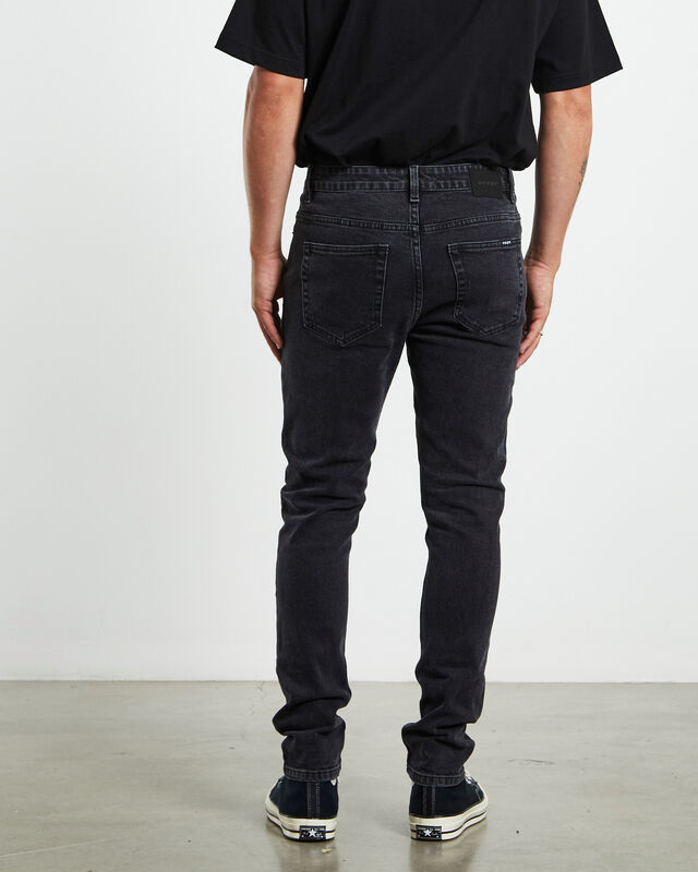 City Riot Slim Jeans Worker Black, hi-res image number null