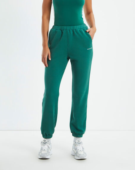 Subtitled Trackpants Forest Green