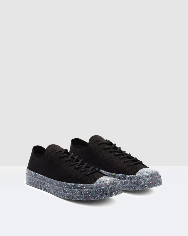 Chuck Taylor All Star '70 Knit Low Top Sneakers Black, hi-res image number null