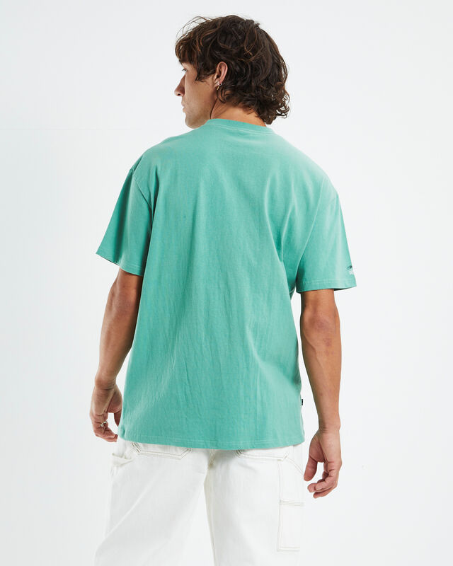 Big and Meaty Short Sleeve T-Shirt Pigment Tea Green, hi-res image number null