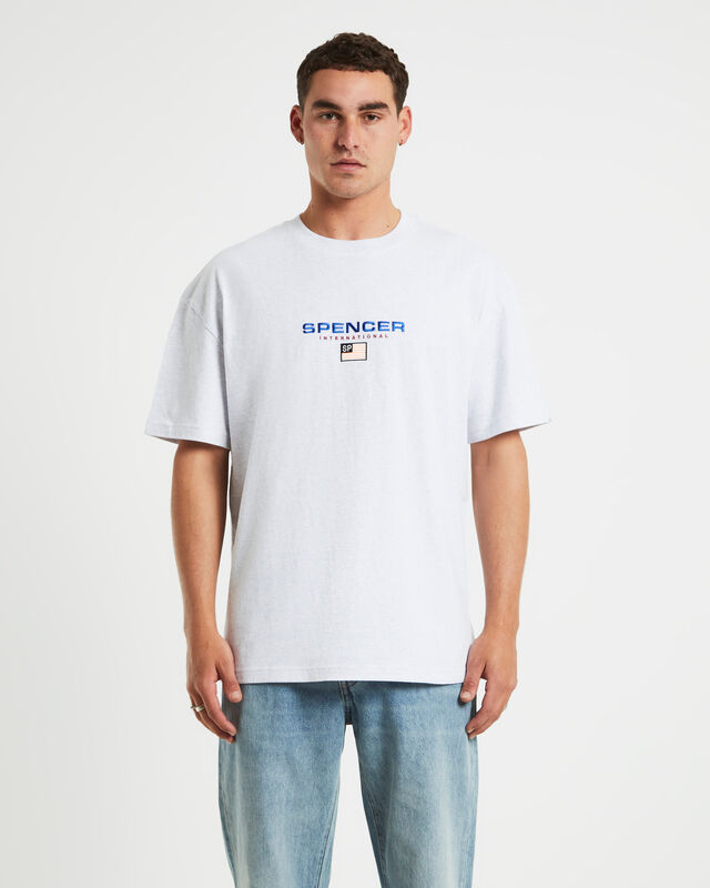 International T-Shirt Frost Marle Grey, hi-res image number null