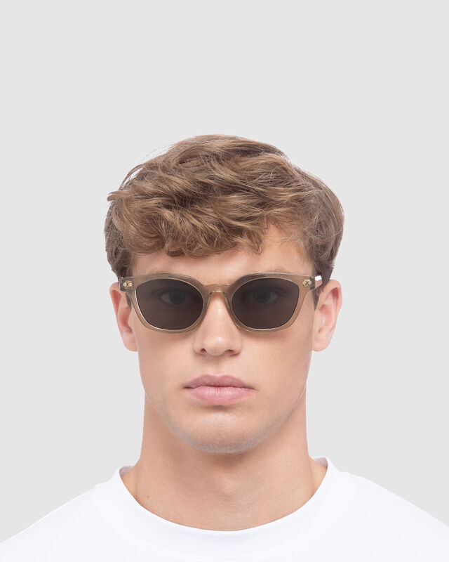 Afends X Le Specs Facade Sunglasses Clear, hi-res image number null