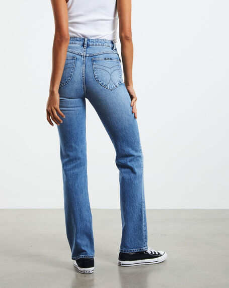 Original Straight Long Jeans Brad Blue
