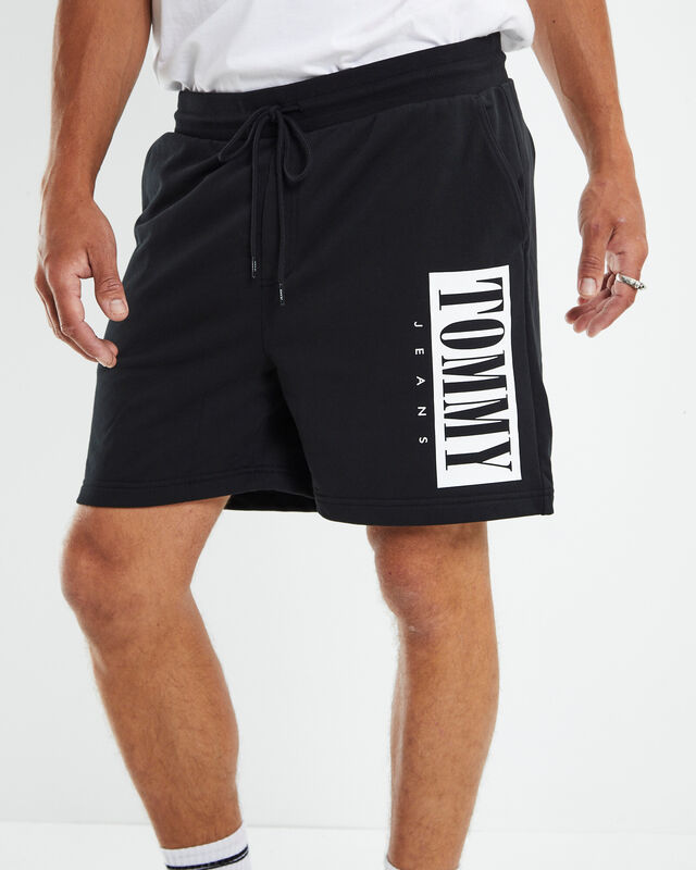 Solid Serif Terry Shorts, hi-res image number null