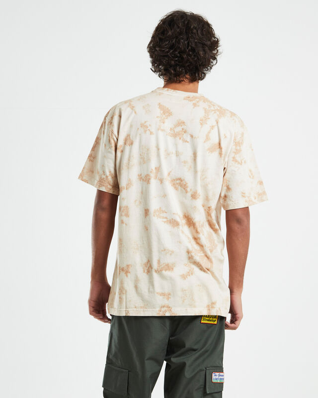 Smiley Guide T-shirt Rust Tie Dye, hi-res image number null